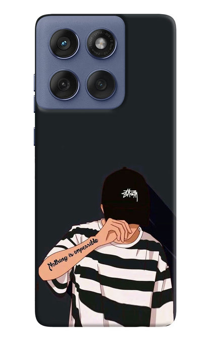 Aesthetic Boy Moto Edge 60 Fusion Back Cover