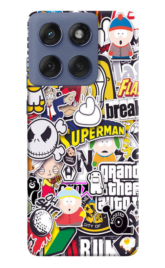 Sticker Bomb Moto Edge 60 Fusion Back Cover