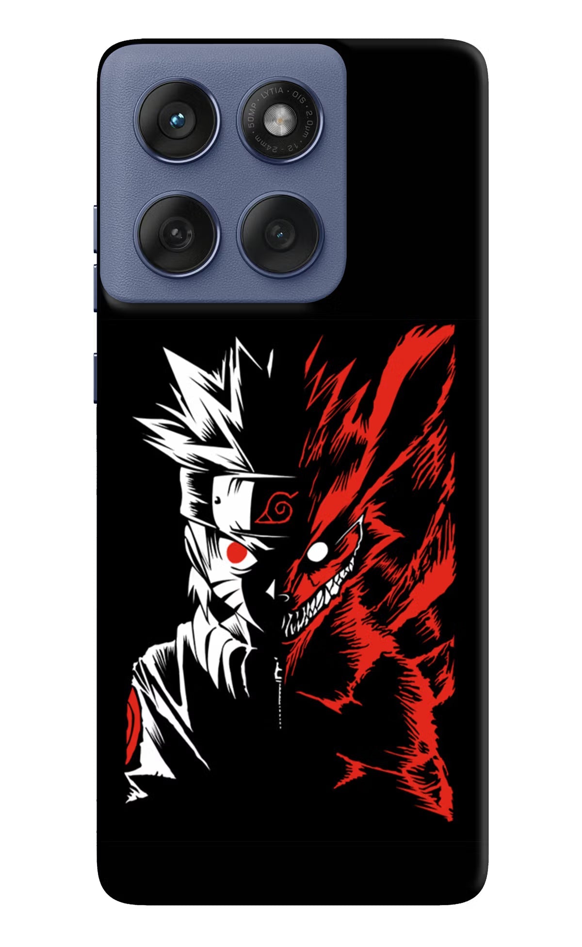 Naruto Two Face Moto Edge 60 Fusion Back Cover