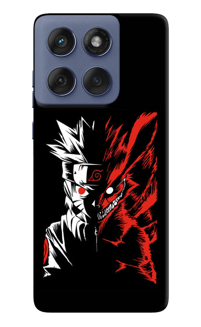 Naruto Two Face Moto Edge 60 Fusion Back Cover