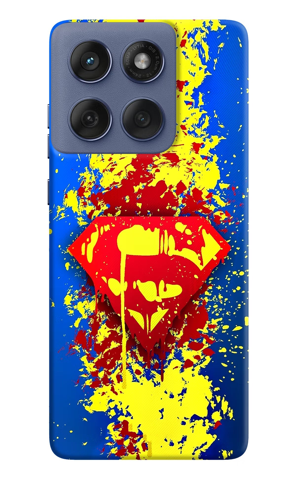 Superman logo Moto Edge 60 Fusion Back Cover