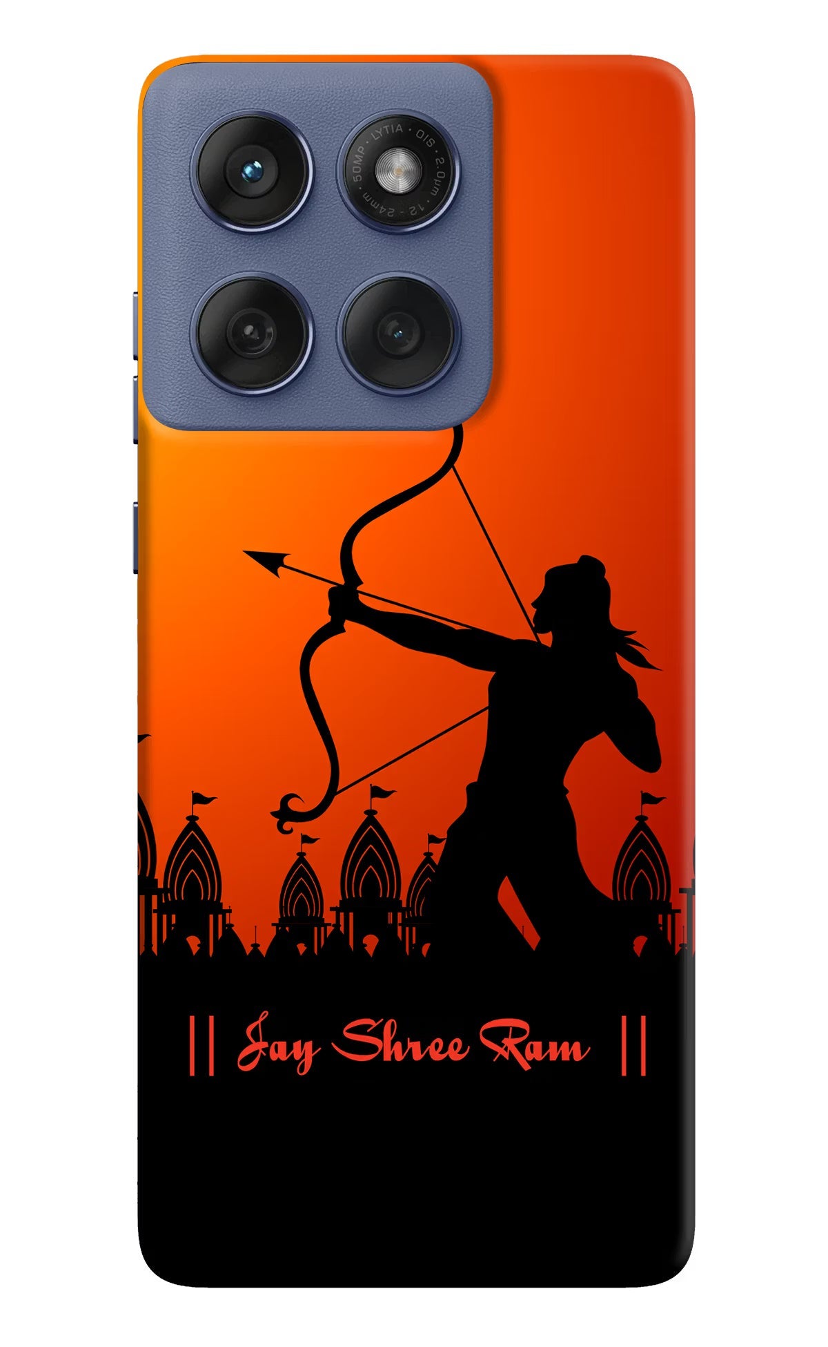 Lord Ram - 4 Moto Edge 60 Fusion Back Cover