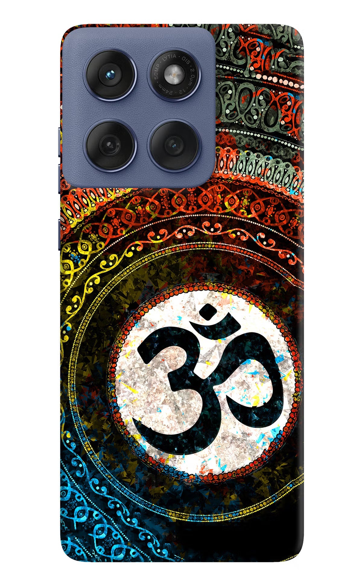 Om Cultural Moto Edge 60 Fusion Back Cover