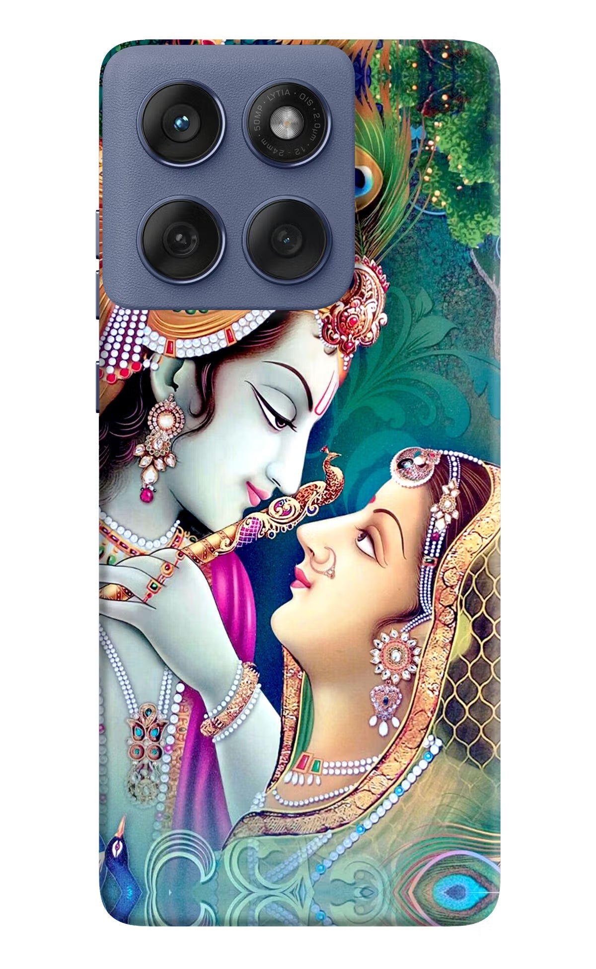 Lord Radha Krishna Moto Edge 60 Fusion Back Cover