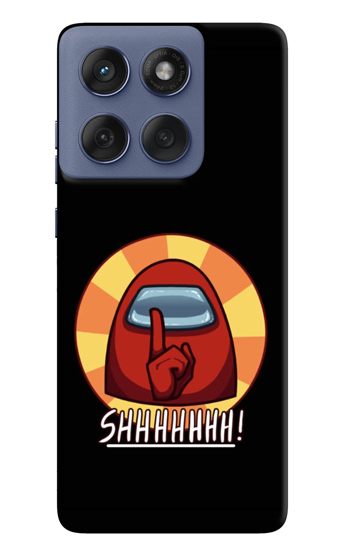 Among Us Shhh! Moto Edge 60 Fusion Back Cover