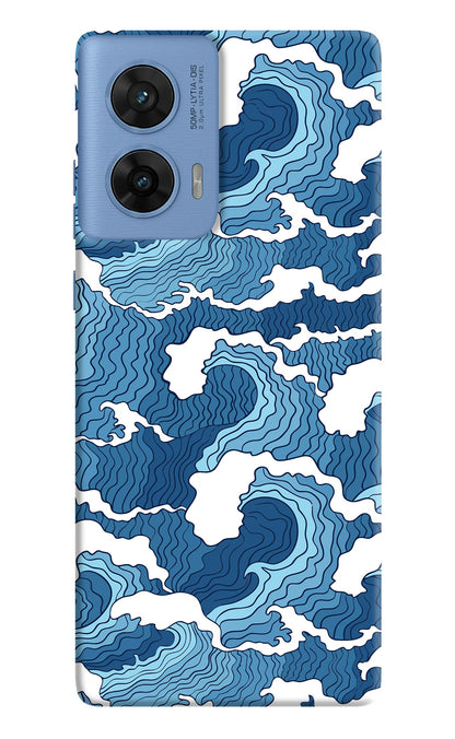Blue Waves Moto Edge 60 Fusion Back Cover