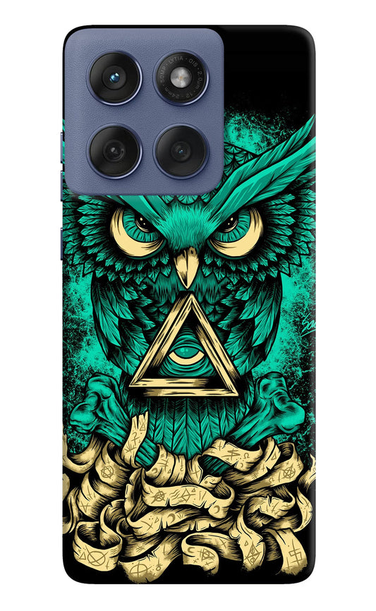 Green Owl Moto Edge 60 Fusion Back Cover