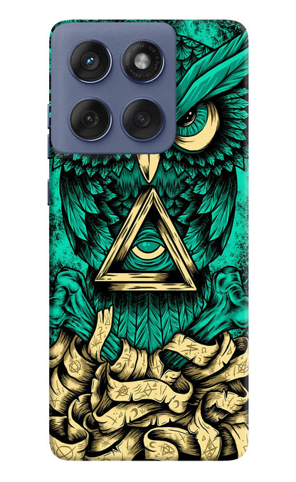 Green Owl Moto Edge 60 Fusion Back Cover