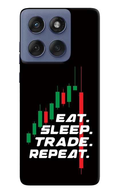 Eat Sleep Trade Repeat Moto Edge 60 Fusion Back Cover