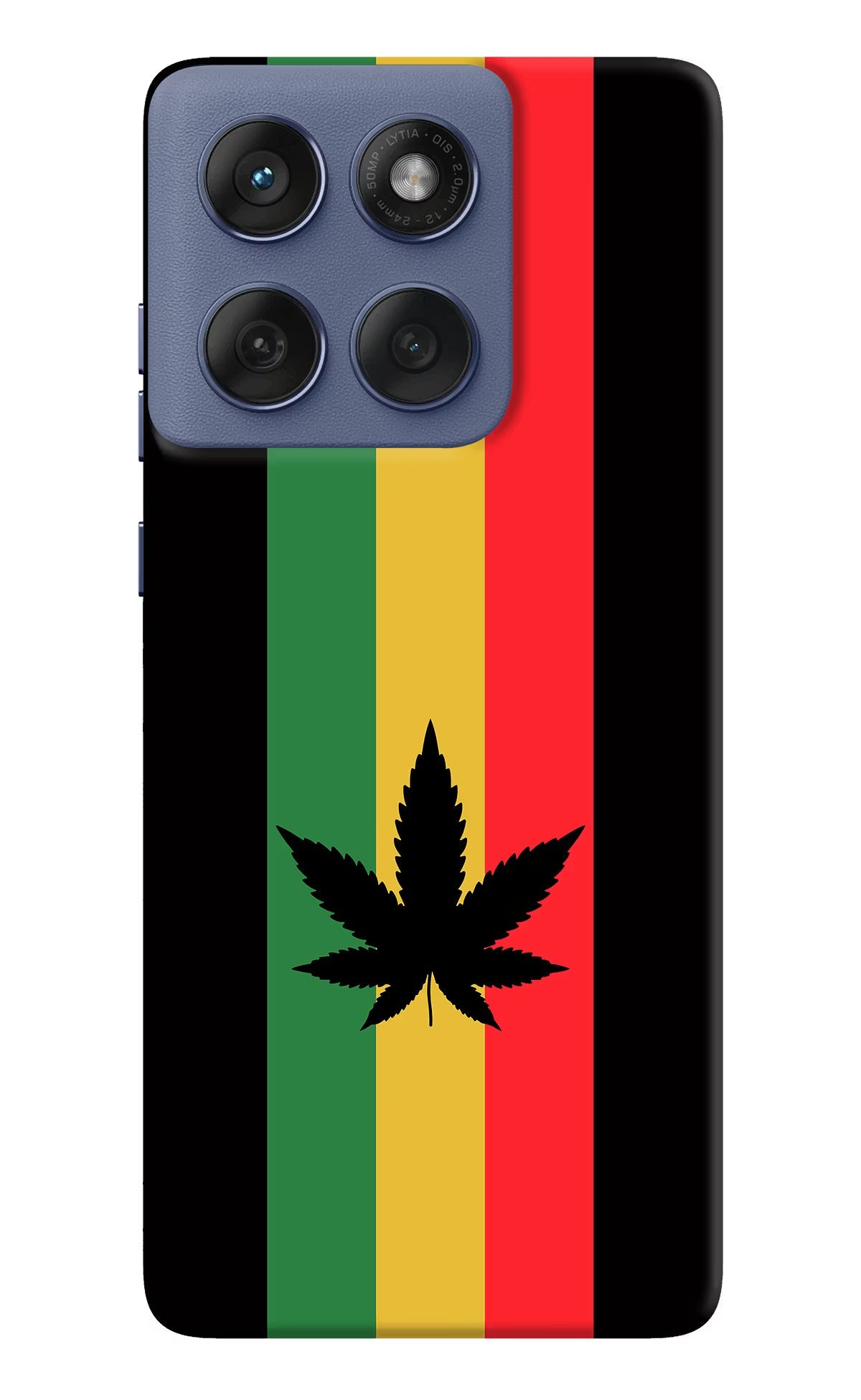 Weed Flag Moto Edge 60 Fusion Back Cover