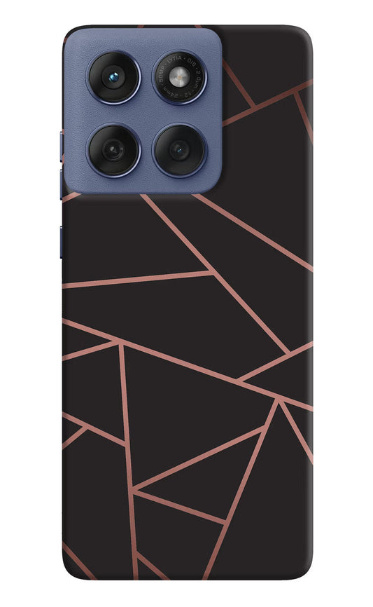 Geometric Pattern Moto Edge 60 Fusion Back Cover