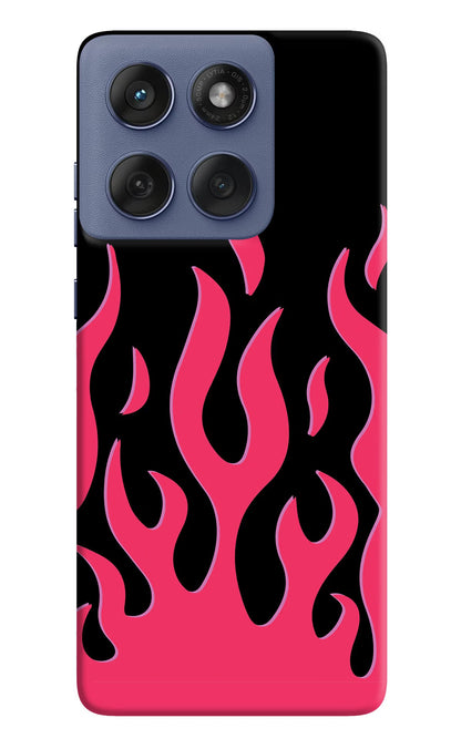 Fire Flames Moto Edge 60 Fusion Back Cover