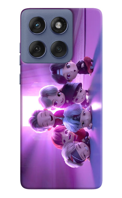BTS Chibi Moto Edge 60 Fusion Back Cover
