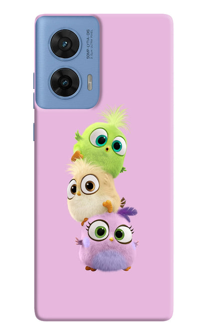 Cute Little Birds Moto Edge 60 Fusion Back Cover