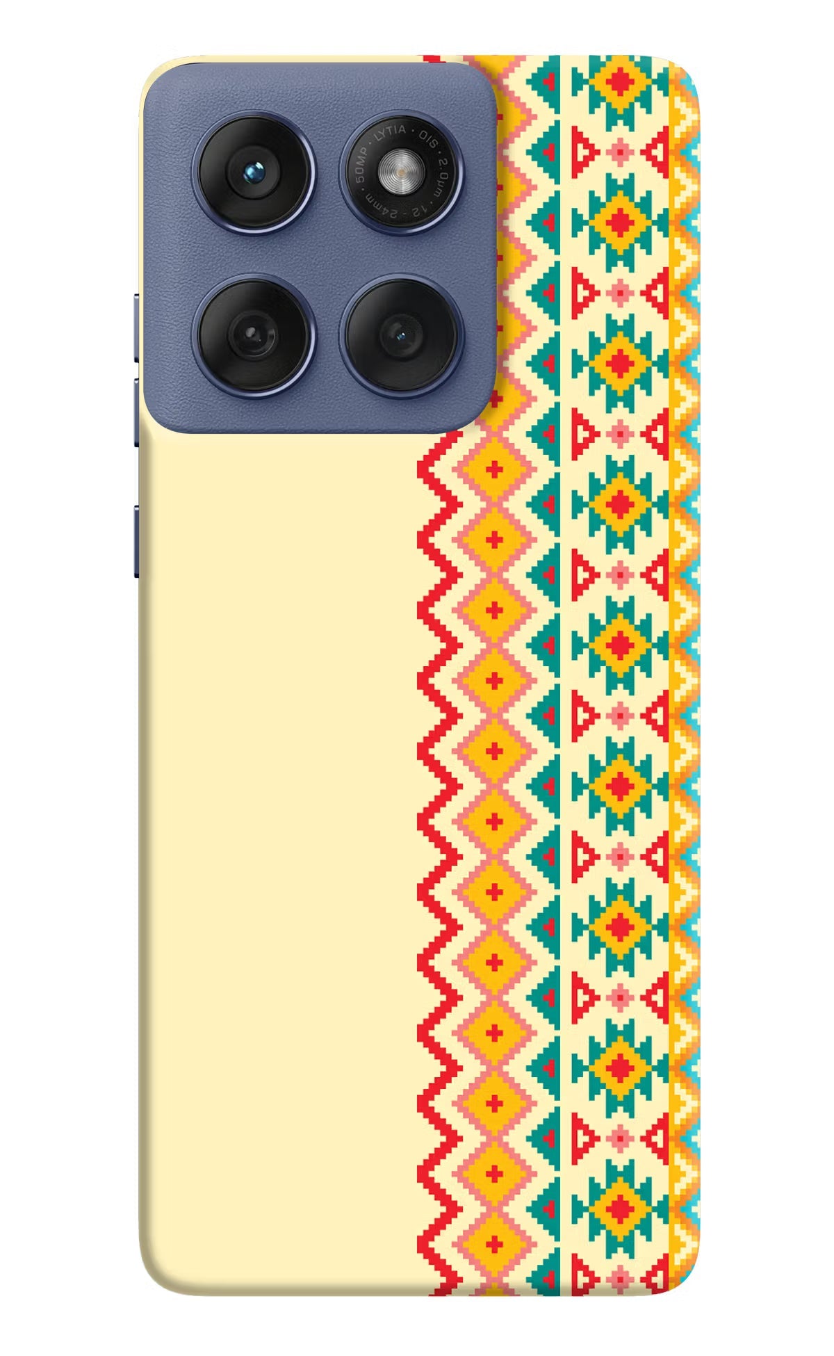 Ethnic Seamless Moto Edge 60 Fusion Back Cover