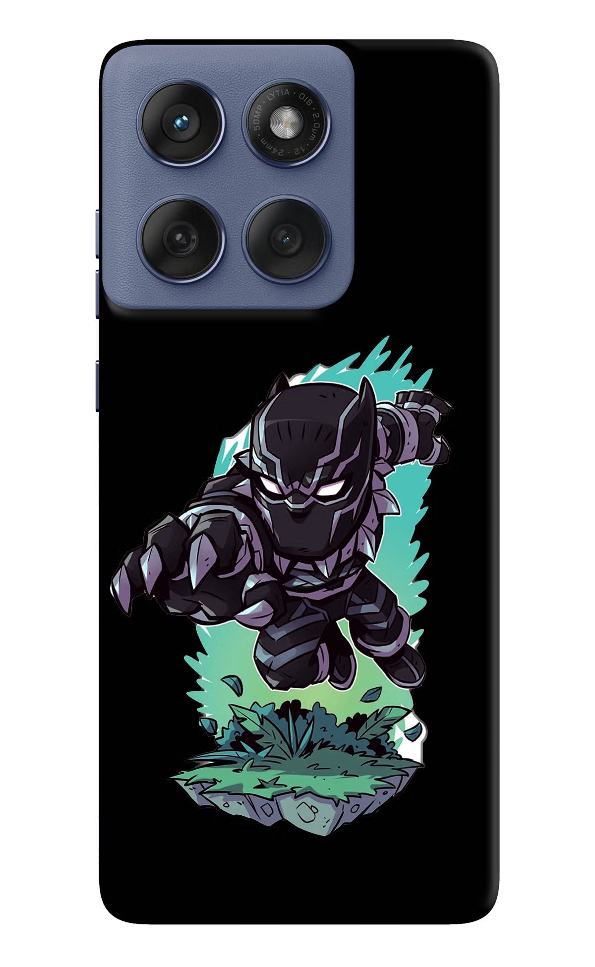 Black Panther Moto Edge 60 Fusion Back Cover