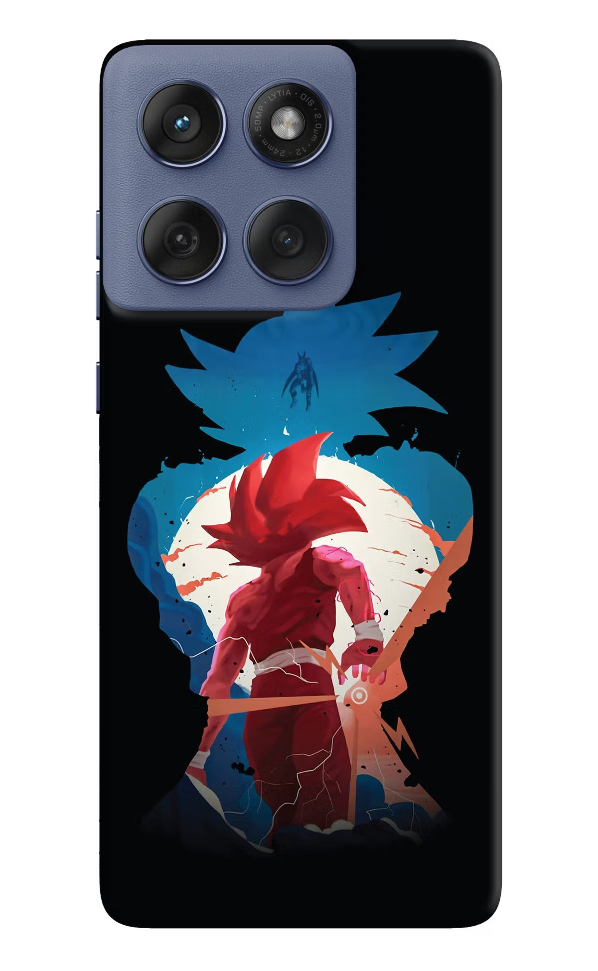 Goku Moto Edge 60 Fusion Back Cover