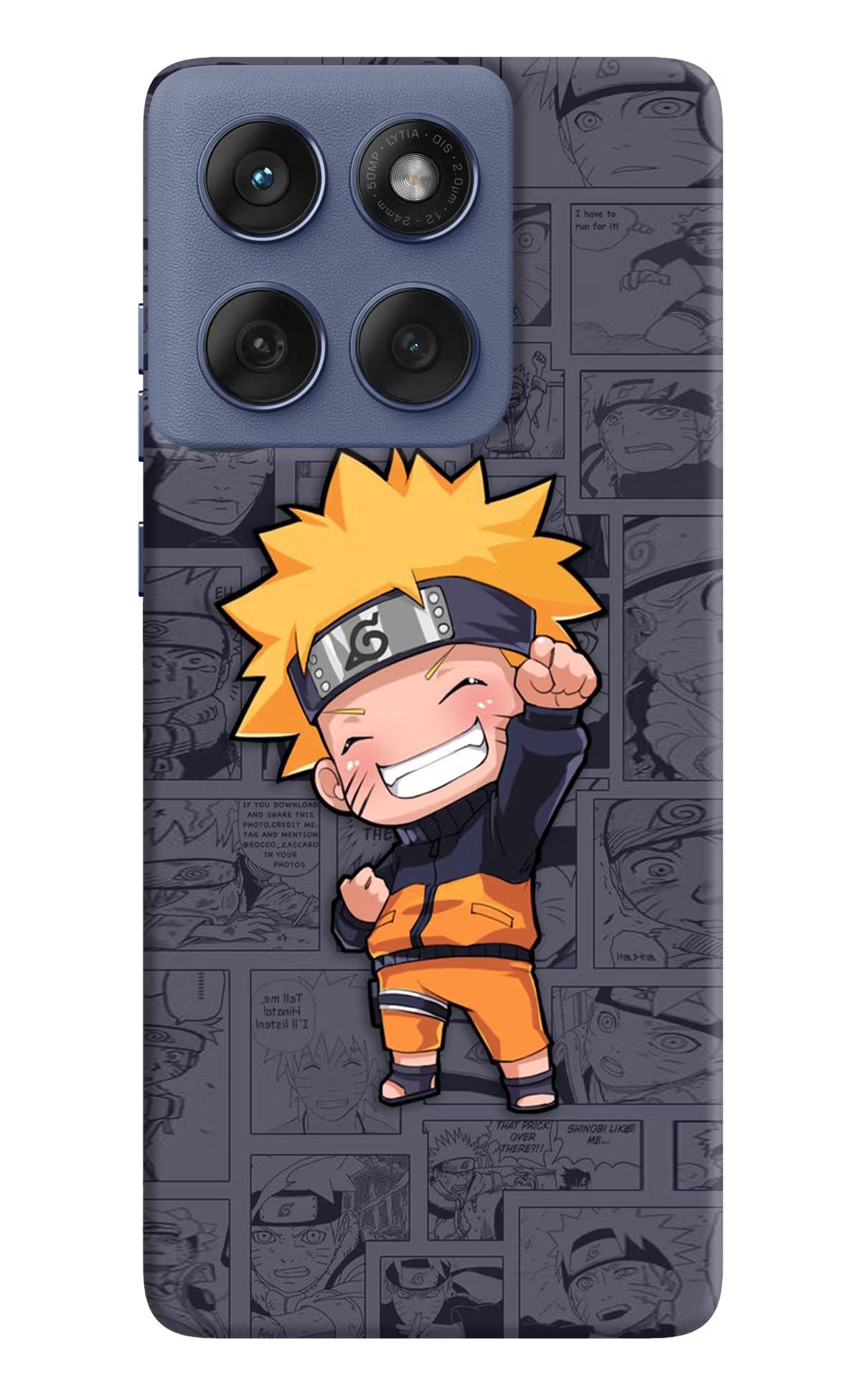 Chota Naruto Moto Edge 60 Fusion Back Cover