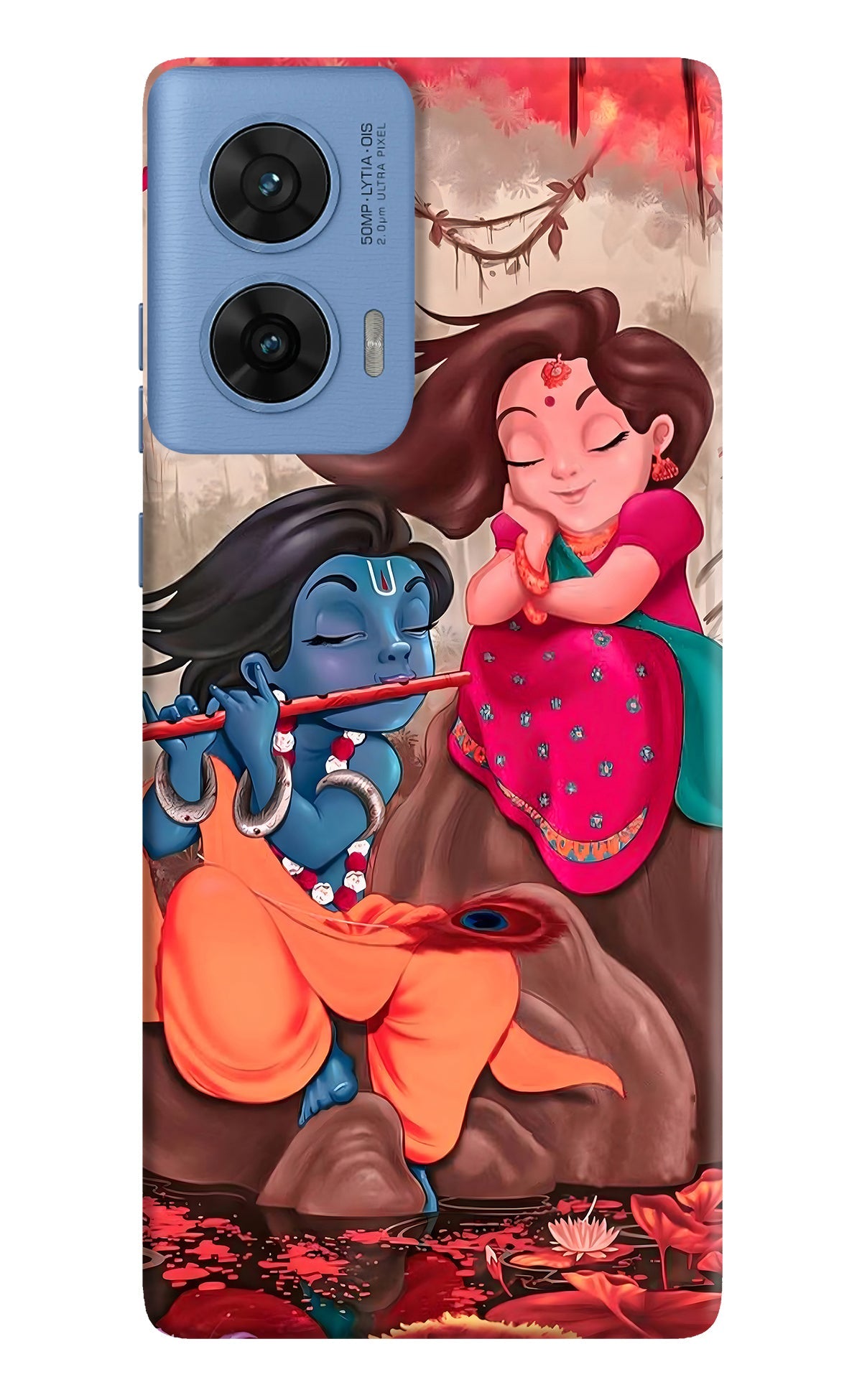 Radhe Krishna Moto Edge 60 Fusion Back Cover