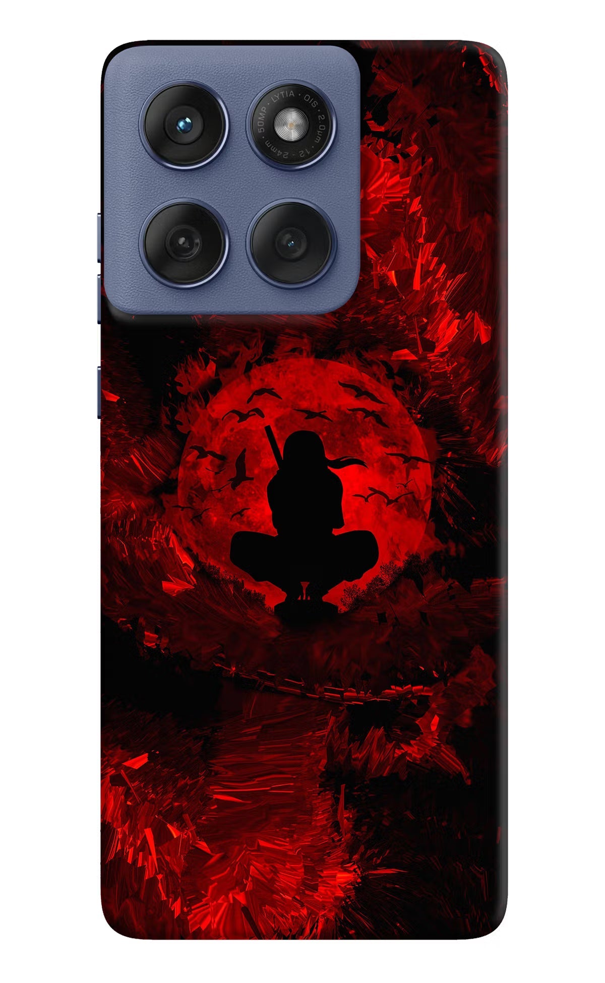 Itachi Uchiha Moto Edge 60 Fusion Back Cover