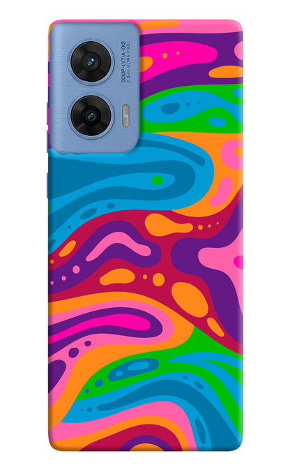 Trippy Pattern Moto Edge 60 Fusion Back Cover