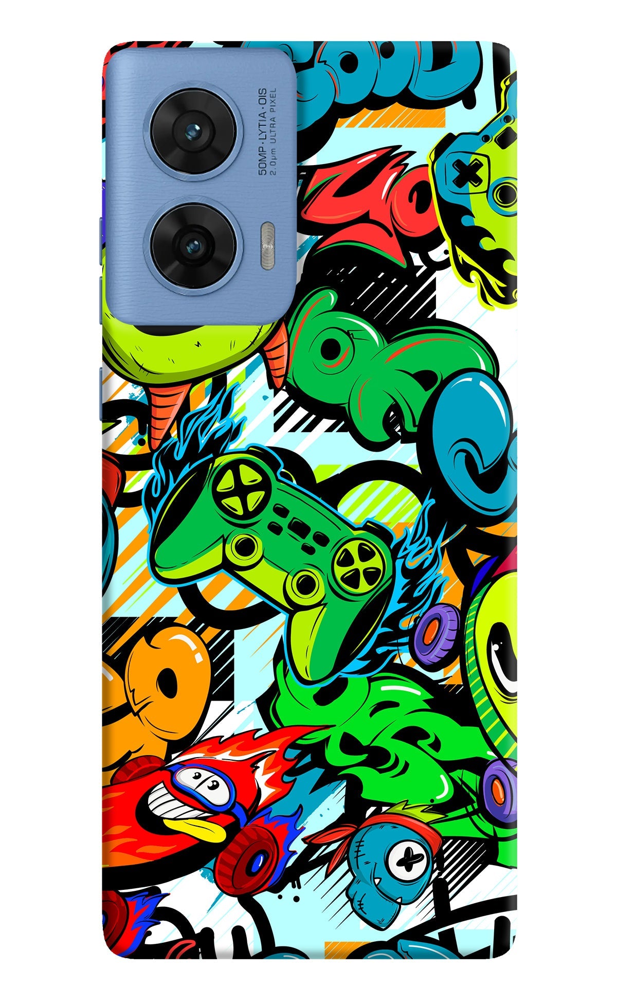 Game Doodle Moto Edge 60 Fusion Back Cover
