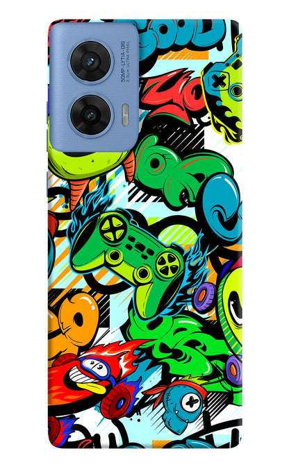Game Doodle Moto Edge 60 Fusion Back Cover
