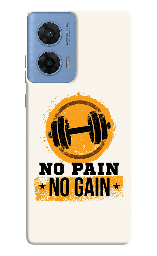 No Pain No Gain Moto Edge 60 Fusion Back Cover