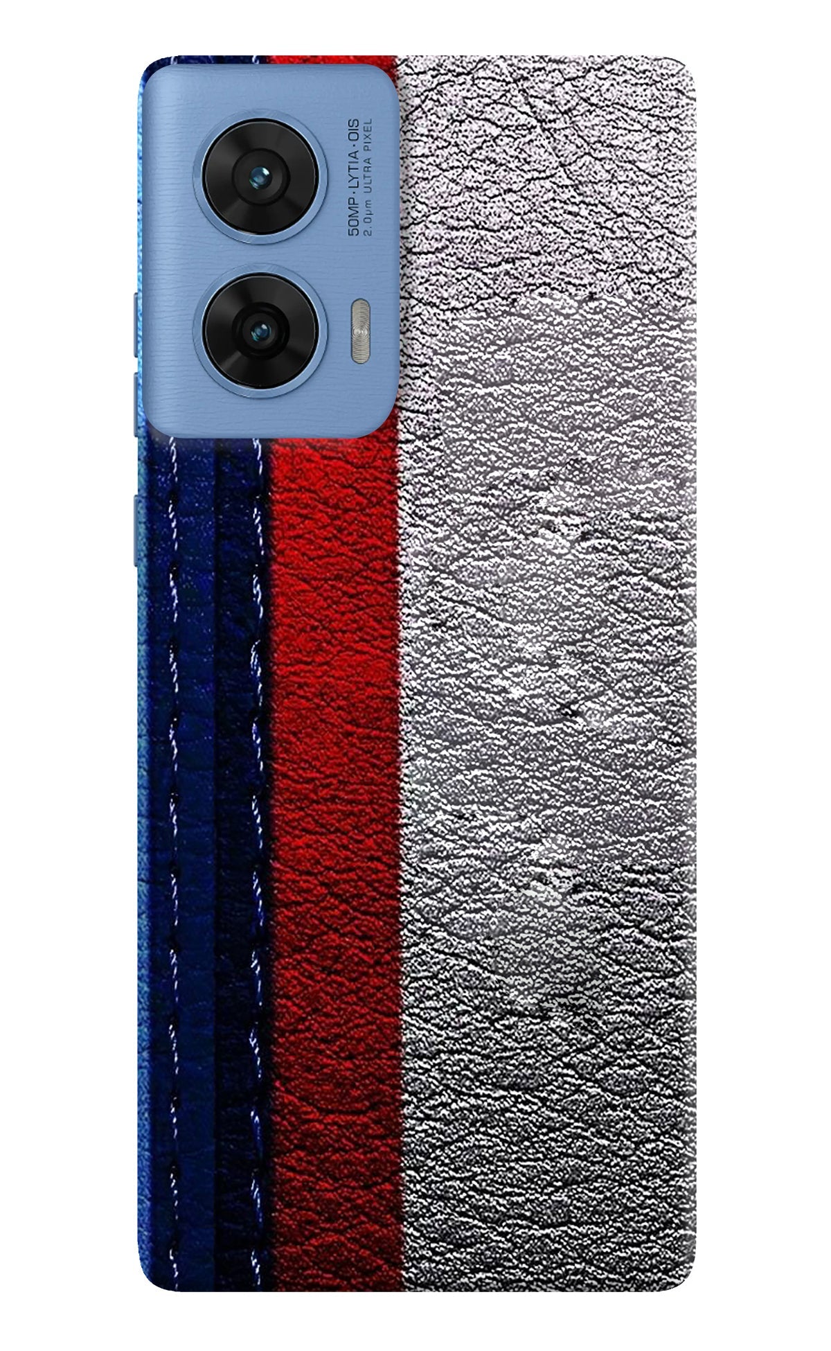 BMW Stripes Moto Edge 60 Fusion Back Cover