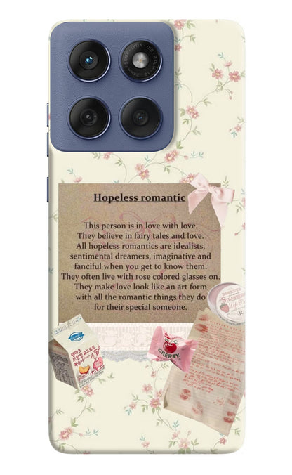 Hopeless Romantic Moto Edge 60 Fusion Back Cover
