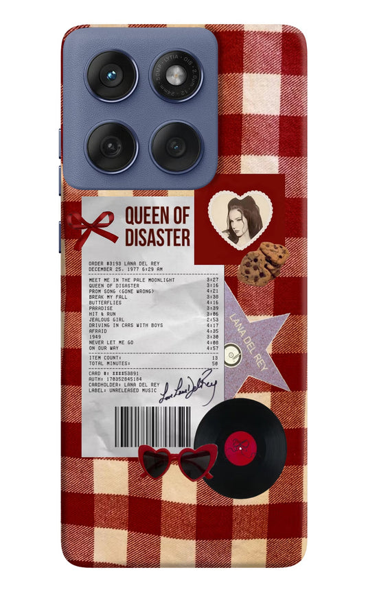 Queen of Disaster Moto Edge 60 Fusion Back Cover