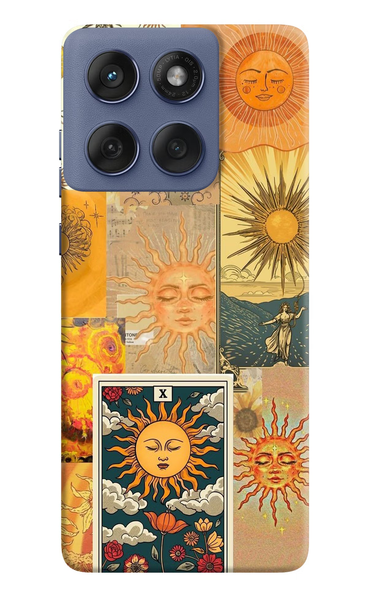 Sun Moto Edge 60 Fusion Back Cover