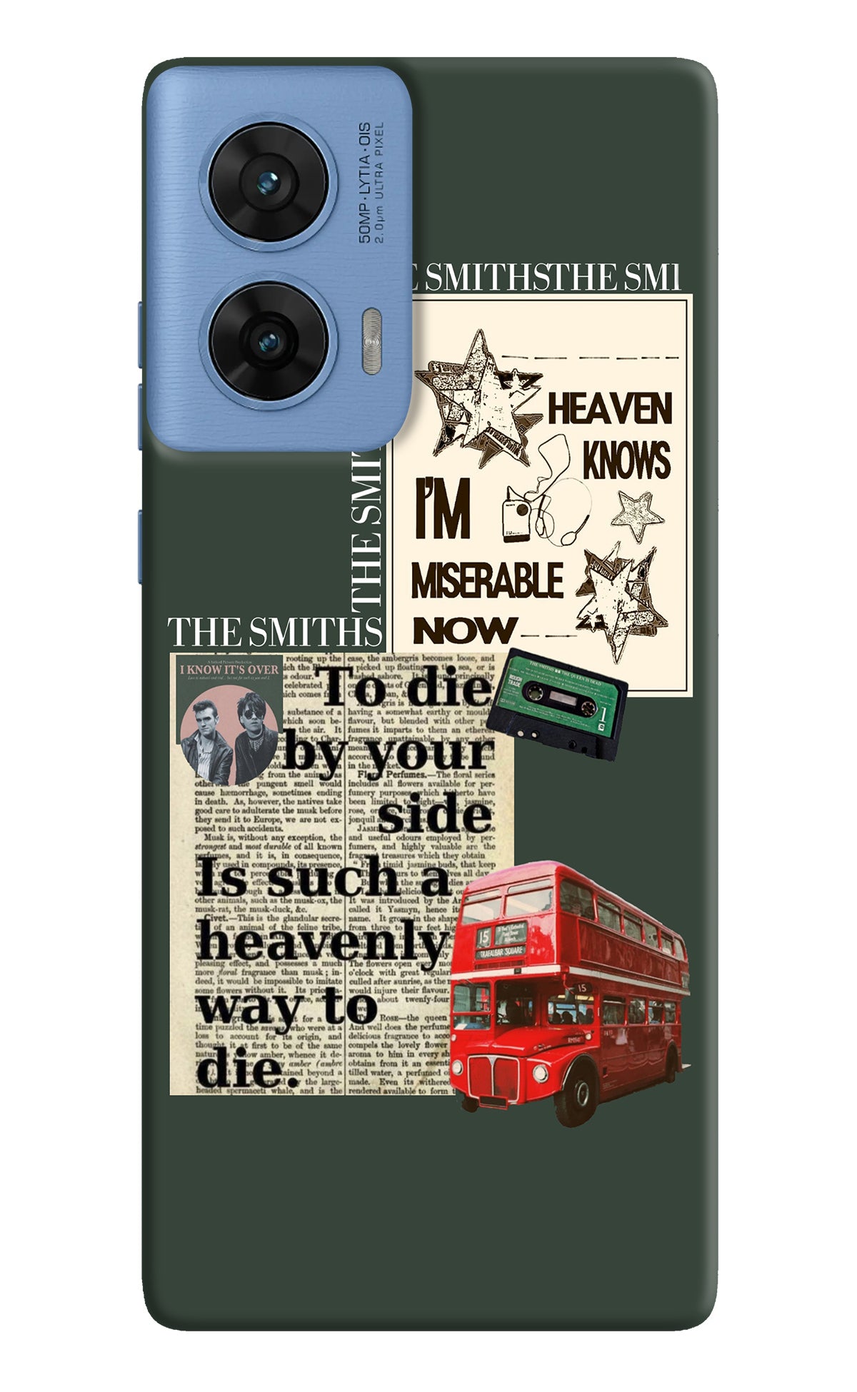 The Smiths Moto Edge 60 Fusion Back Cover