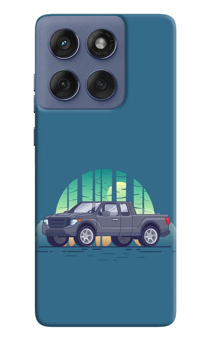 Retro Garage Vibe Moto Edge 60 Fusion Back Cover