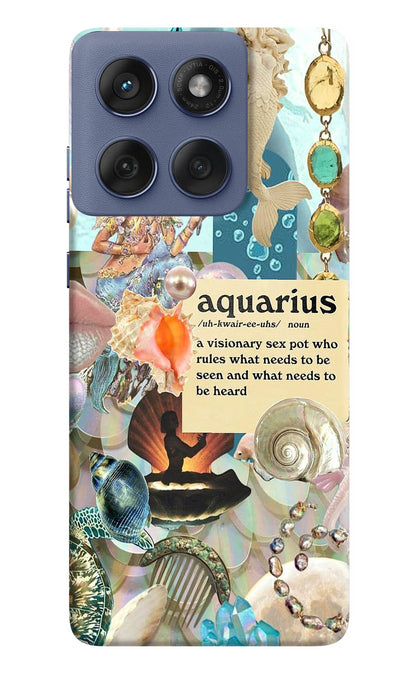Aquarius Zodiac Moto Edge 60 Fusion Back Cover