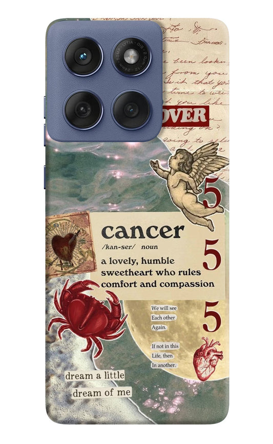 Cancer Zodiac Moto Edge 60 Fusion Back Cover