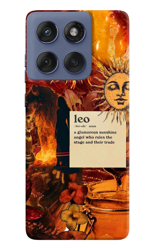 Leo Zodiac Moto Edge 60 Fusion Back Cover