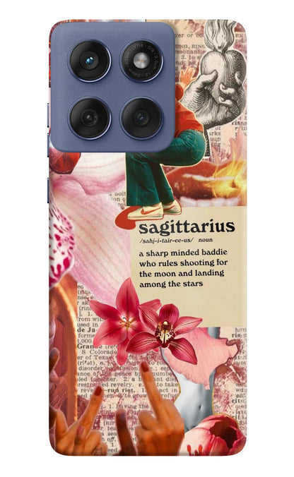 Sagittarius Zodiac Moto Edge 60 Fusion Back Cover