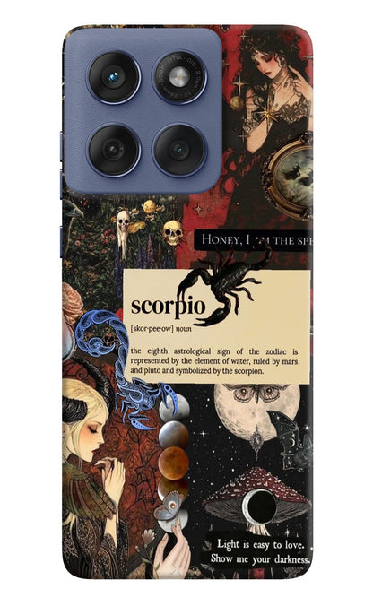 Scorpio Zodiac Moto Edge 60 Fusion Back Cover