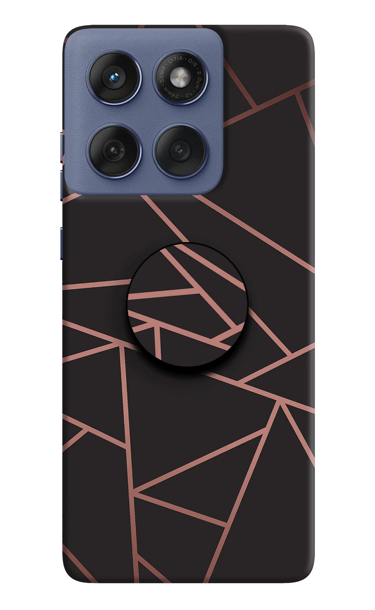 Geometric Pattern Moto Edge 60 Fusion Pop Case