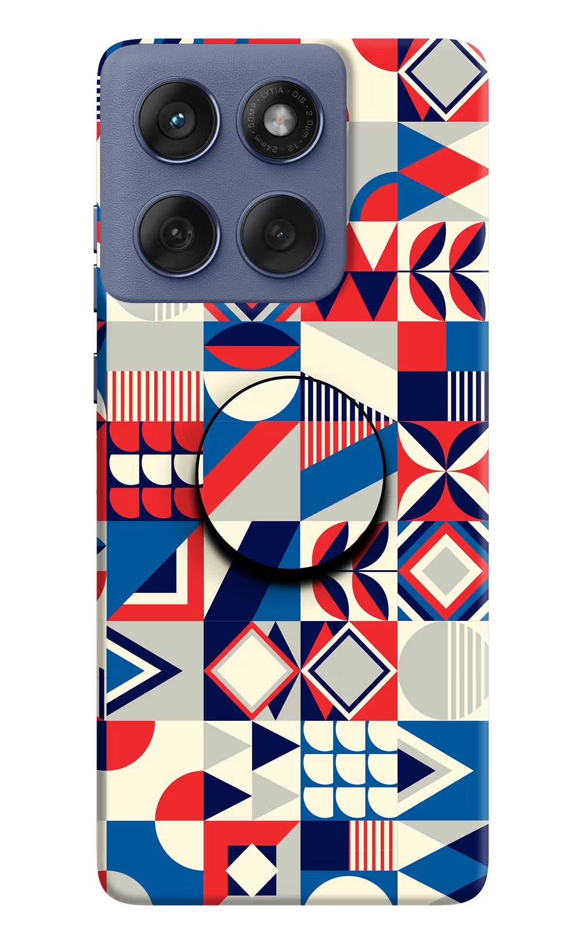 Colorful Pattern Moto Edge 60 Fusion Pop Case
