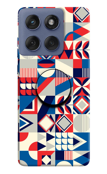 Colorful Pattern Moto Edge 60 Fusion Pop Case