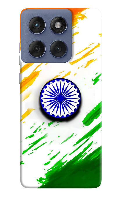Indian Flag Ashoka Chakra Moto Edge 60 Fusion Pop Case