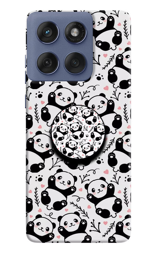 Cute Panda Moto Edge 60 Fusion Pop Case