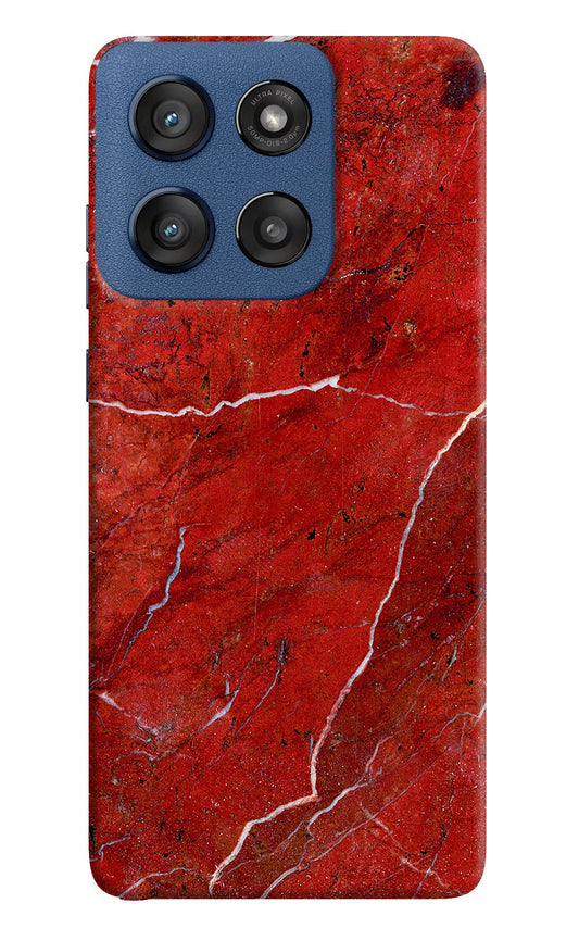 Red Marble Design Moto Edge 60 Stylus Back Cover