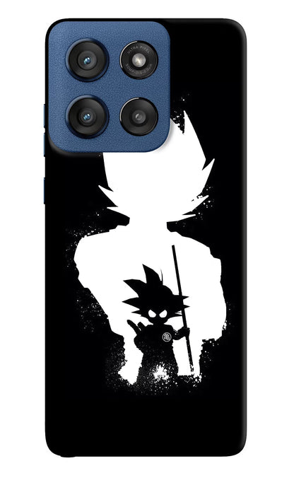 Goku Shadow Moto Edge 60 Stylus Back Cover