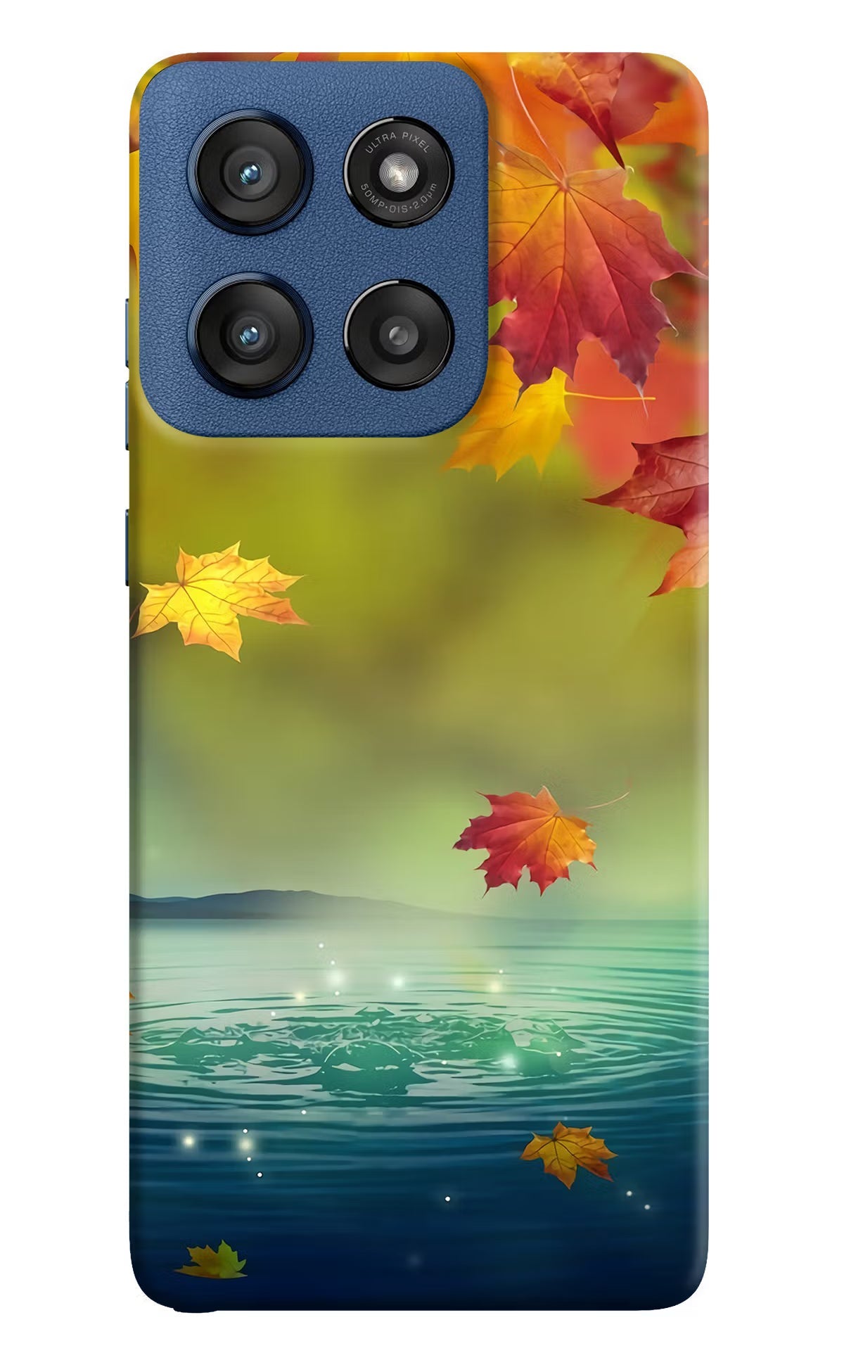 Flowers Moto Edge 60 Stylus Back Cover