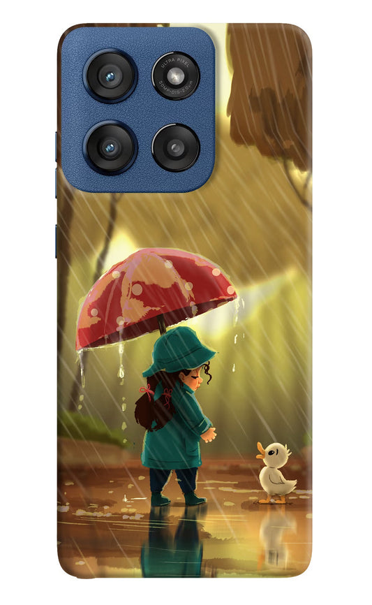 Rainy Day Moto Edge 60 Stylus Back Cover