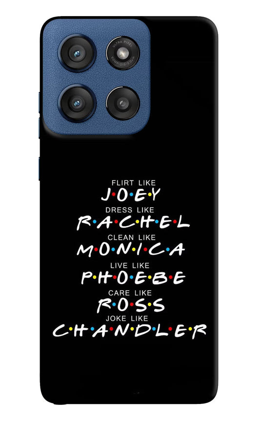 FRIENDS Character Moto Edge 60 Stylus Back Cover