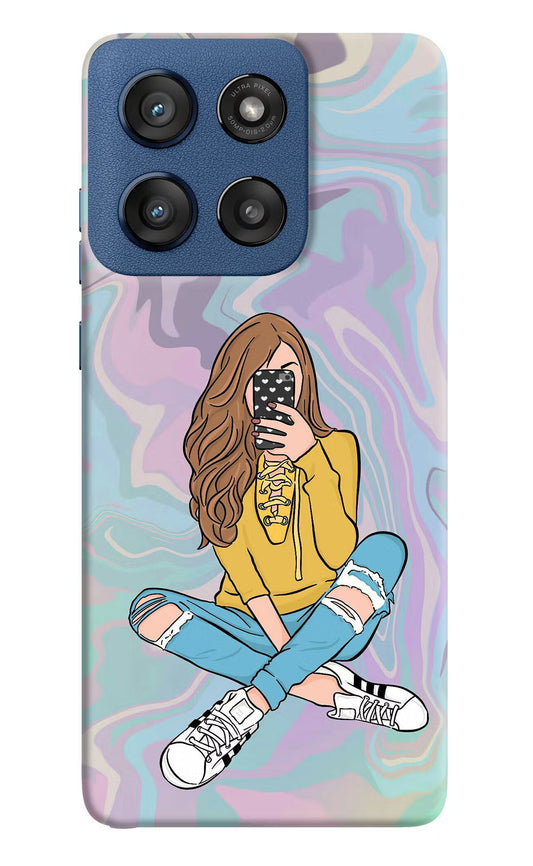 Selfie Girl Moto Edge 60 Stylus Back Cover